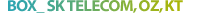 BOX_SK TELECOM,OZ,KT